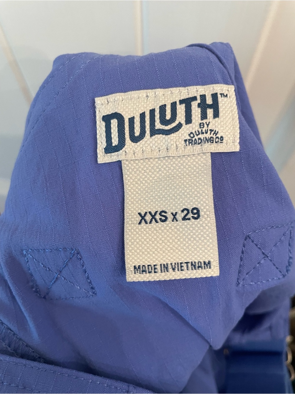 🌟NWT🌟 Duluth Heirloom blue overalls, size XXS x 29 - Picture 5 of 7